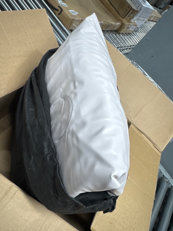 Photo 2 of *Unknown of any holes or damage*CHILLSUN Air Mattress Queen With Built in Pump - Upgraded Blow Up Bed,2 Mins Quick Self Inflatable and Deflate, 18"/650lbs Max, Strong Support, Flocked Top, Puncture Resistant, for Camping,Home,Guests