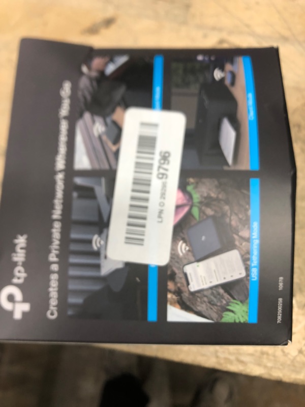 Photo 1 of TP-Link Ultra-Portable Wi-Fi 6 AX1500 Travel Router TL-WR1502X | Easy Public WiFi Sharing | Hotel/RV/Travel Approved | Phone WiFi Tether | USB C Powered | Multi-Mode | Tether App | Durable Design