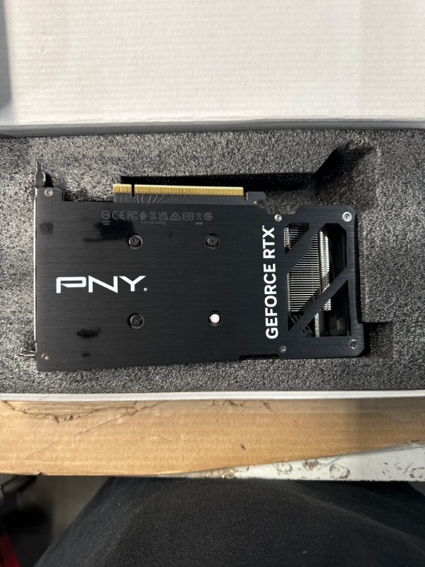 Photo 1 of (FAIR) PNY GeForce RTX™ 4060 8GB Verto™ Dual Fan Graphics Card DLSS 3 (128-bit, PCIe 4.0, GDDR6, HDMI/DisplayPort, Supports 4k, 2 Slot)
