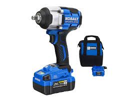 Photo 1 of ***(PARTS ONLY/ NON FUNCTIONAL/ NO RETURNS OR REFUNDS)***
Kobalt 24-volt Variable Brushless 1/2-in Drive Cordless Impact Wrench (Battery and Charger Included)