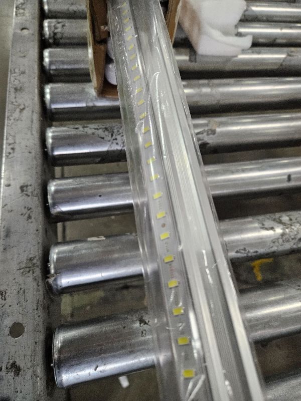 Photo 1 of Skymoatled 8Pack 8FT LED Shop Light Garage Light,100W 6000K White Light 15000LM Super Bright,Hanging/Surface Mount,Linkable T8 LED Tube Lights for Garage,Warehouse, Workshop,Plug and Play