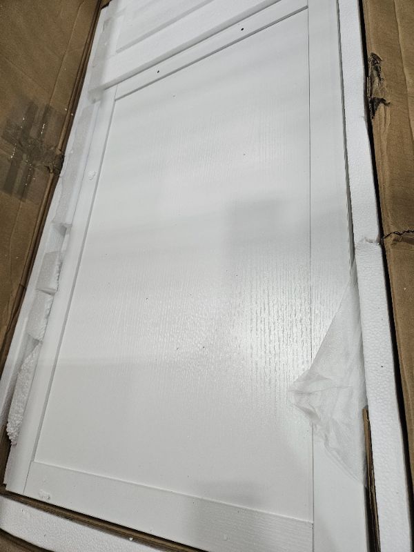 Photo 1 of YITAHOME 53 inch Large Rolling Kitchen Island with Trash Can Storage Cabinet, Portable Mobile Islands Table Long Floating Movable w Wheels Cabinet for 13 Gallon Garbage Bin 2 Drawer, White Oak