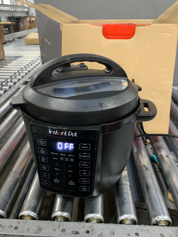 Photo 1 of Instant Pot RIO, 7-in-1 Electric Multi-Cooker, Pressure Cooker, Slow Cooker, Rice Cooker, Steamer, Sauté, Yogurt Maker, & Warmer, Includes App With Over 800 Recipes, 6 Quart