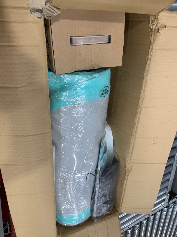 Photo 1 of ***USED - UNABLE TO CHECK FOR LEAKS***
FBSPORT 10ft Inflatable Air Gymnastics Mat Training Mats 4 inches Thickness Gymnastics Tracks for Home Use/Training/Cheerleading/Yoga/Water with Pump light green