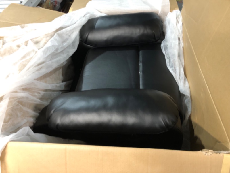 Photo 4 of ***DAMAGED - HAS HOLES IN IT - SEE PICTURES***
Acme Imogen Recliner (Power Motion) in Gray Leather-Aire, 39"D x 41"W x 40"H