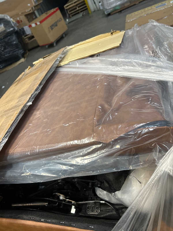 Photo 1 of *** SEE NOTES ***Oversized Wide Recliner Chair - Heat and Massage, PU Leather Large Manual Recliner for Adults, Comfort Lazy Chair with 1.5X Sponge Filling and Easy Recline Mechanism for Relaxation