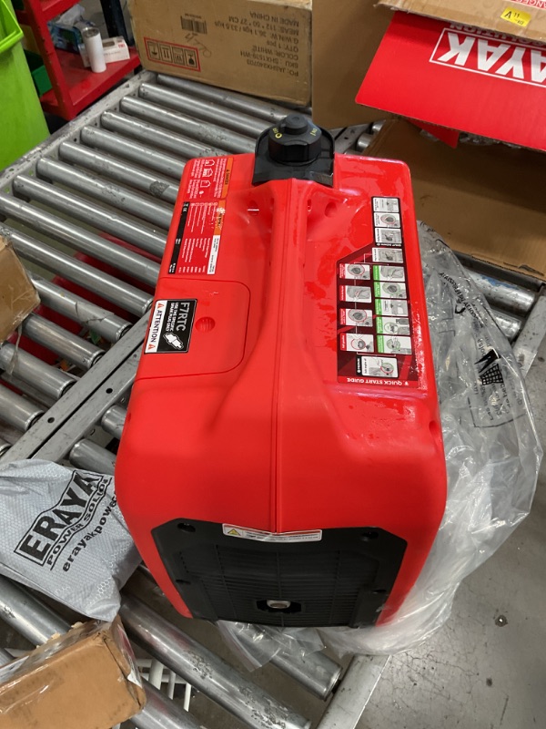 Photo 1 of ERAYAK 4500W Tri-Fuel Portable Inverter Generator for Home Use,for Camping Outdoor Emergency Power Backup, Transfer Switch Ready Gas, Propane, and Natural Gas Powered, EPA Compliant with CO Alert