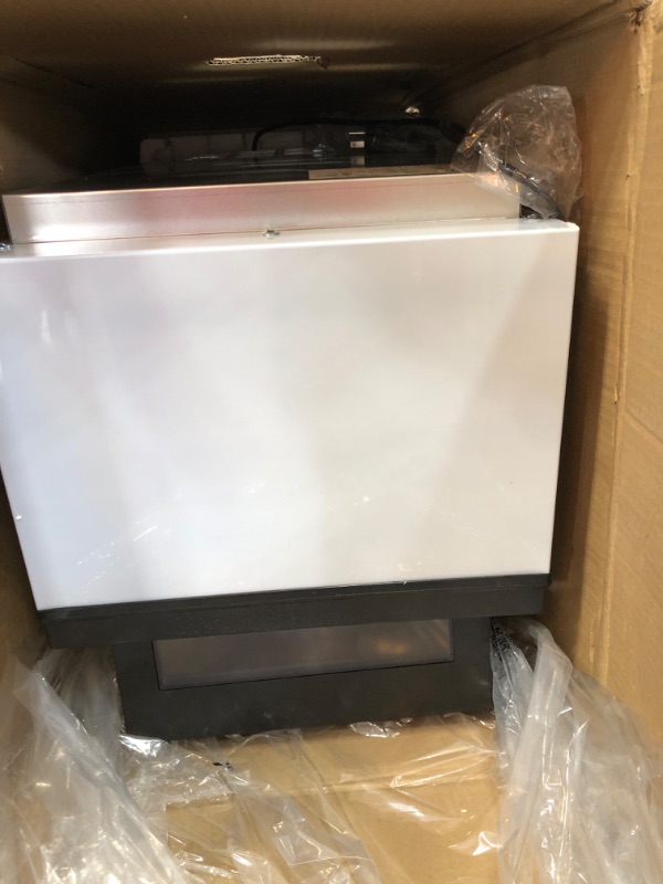 Photo 1 of VEVOR Commercial Ice Maker Machine, 100 lbs/24H Ice Maker Machine with 27.5 lbs Storage Capacity, 45 Ice Cubes in 12-15 Minutes, LED Digital Display Commercial Ice Maker for Home Office Restaurant