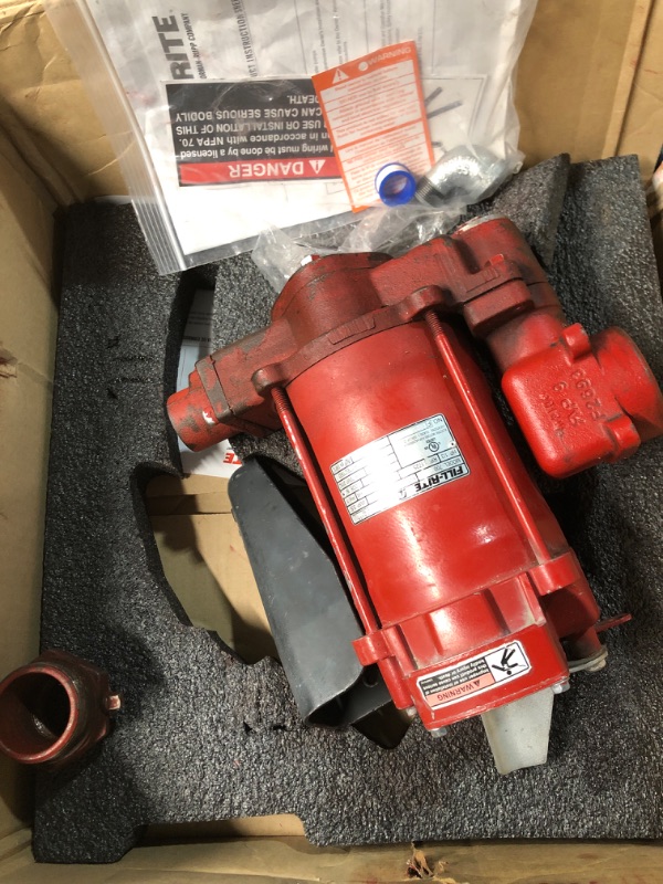 Photo 1 of Fill-Rite FR700VN 115V 20 GPM Fuel Transfer Pump (Pump Only)