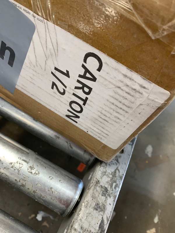 Photo 1 of YITAHOME Coffee Table Farmhouse Coffee Table with Storage Rustic Wood Cocktail Table,Square Coffee Table for Living Meeting Room with Half Open Storage Compartment,Light Brown