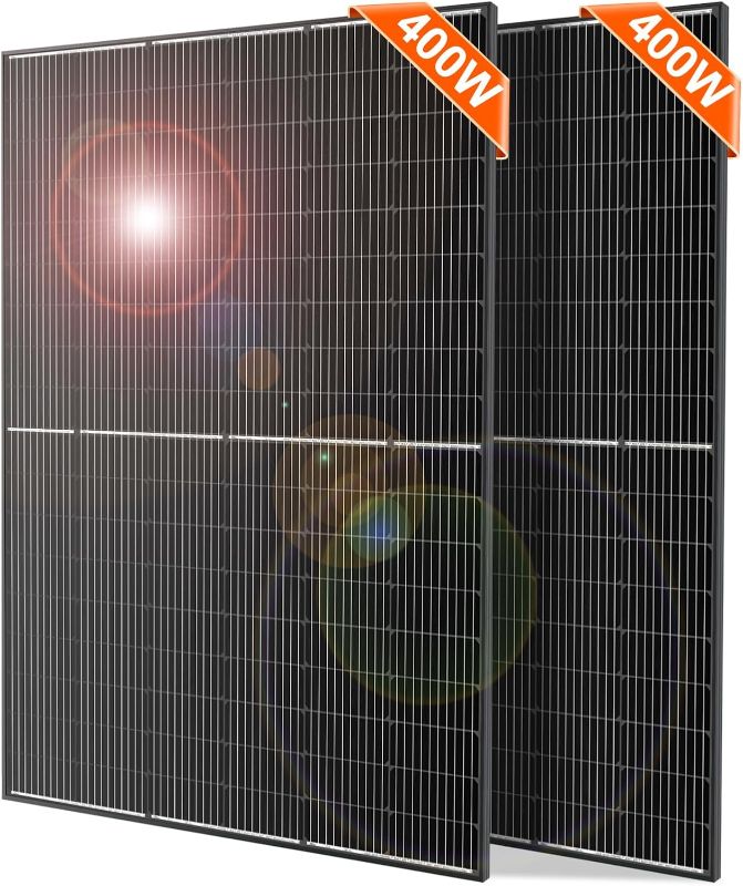 Photo 1 of ***TRUCK/TRAILER PICKUP ONLY***
DOKIO 2PCS 400 Watt Solar Panels 10BB 12/24 Volt Solar Panel kit High Efficiency for Rooftop Portable Power Station Farm Yacht and Other Off-Grid Applications?800w?…