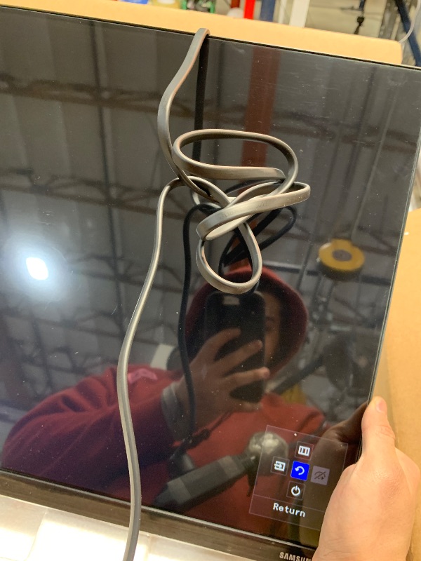 Photo 1 of Samsung 27' T35F Series FHD 1080p Computer Monitor, 75Hz, IPS Panel, HDMI, VGA (D-Sub), AMD FreeSync, Wall Mountable, Game Mode, 3-Sided Border-Less, Eye Care, LF27T350FHNXZA