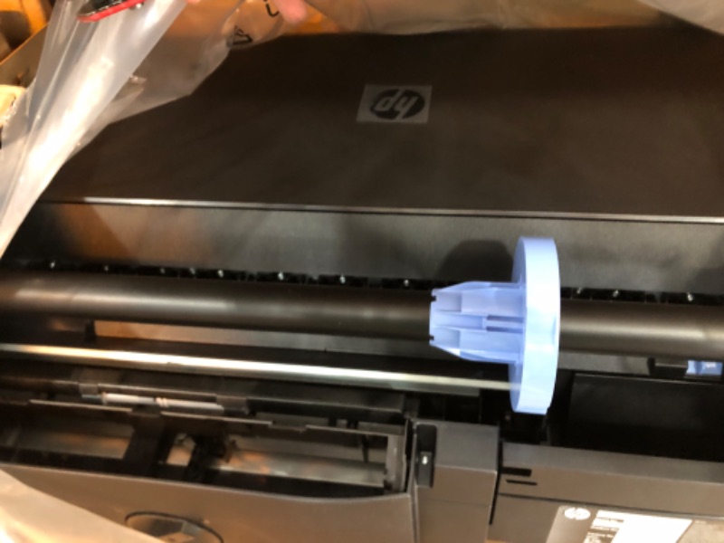 Photo 1 of HP DesignJet T630 Large Format Wireless Color Plotter Printer - 24", with Auto Sheet Feeder, Media Bin & Stand (5HB09D) - New Model