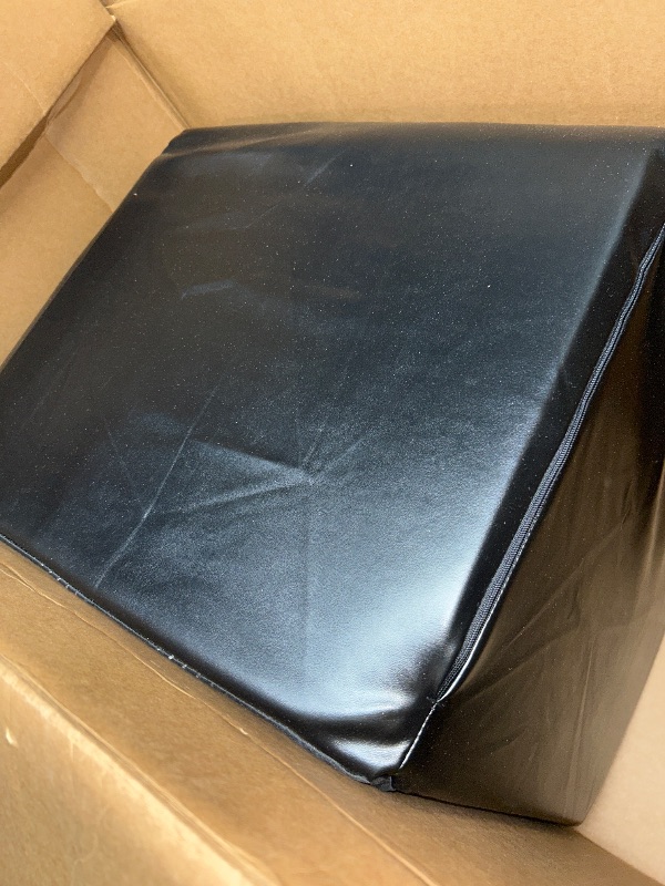 Photo 1 of MABOZOO Hip Thrust Bench, PU Leather Hip Thrust Box Hip Thrust Machine with Non-Slip Bottom for Hip Thrust, Glute Workout Equipment Core & Ab Strength Training for Home Gym Total Body Workout