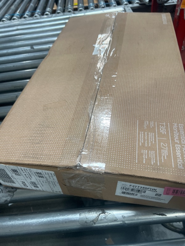 Photo 1 of Samsung 27' T35F Series FHD 1080p Computer Monitor, 75Hz, IPS Panel, HDMI, VGA (D-Sub), AMD FreeSync, Wall Mountable, Game Mode, 3-Sided Border-Less, Eye Care, LF27T350FHNXZA