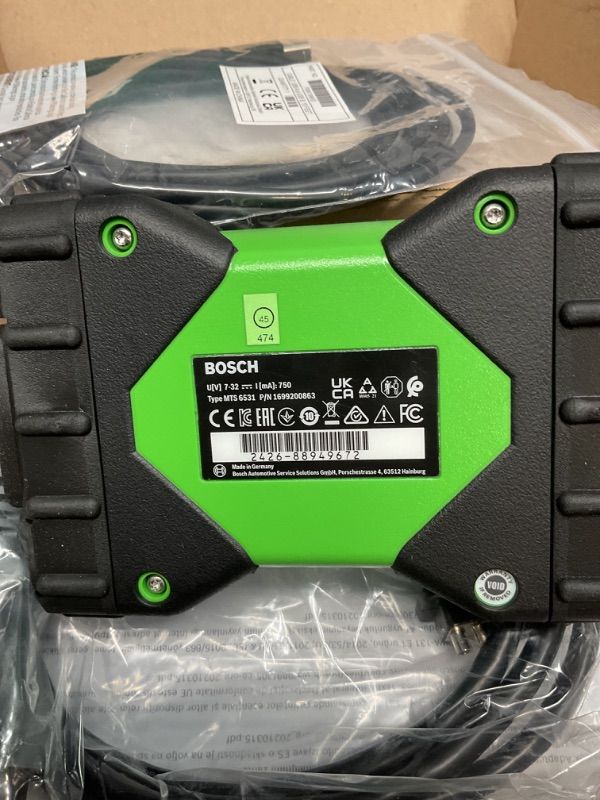 Photo 1 of Bosch Automotive Tools MTECH2 Mastertech II J2534 VCI with Wired/Wireless Capability for OEM Reprogramming and Diagnostics on GM, Ford, FCA, Nissan/Infiniti, Honda/Acura, and Toyota/Lexus Vehicles