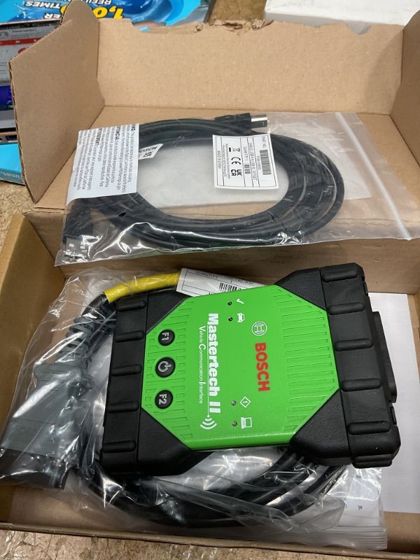 Photo 1 of Bosch Automotive Tools MTECH2 Mastertech II J2534 VCI with Wired/Wireless Capability for OEM Reprogramming and Diagnostics on GM, Ford, FCA, Nissan/Infiniti, Honda/Acura, and Toyota/Lexus Vehicles