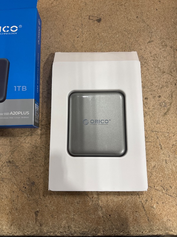 Photo 1 of ORICO 1TB Magnetic External SSD, 4K ProRes HDR Record and Store, 2000MB/s Stable Transmission and Storage, Portable Solid State Drive, Compatible with Smartphone, Tablet, Computer - A20PLUS