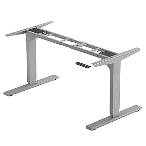Photo 1 of *** See Notes***PROGRESSIVE AUTOMATIONS Standing Desk Frame Dual Motor Adjustable Height And Width
