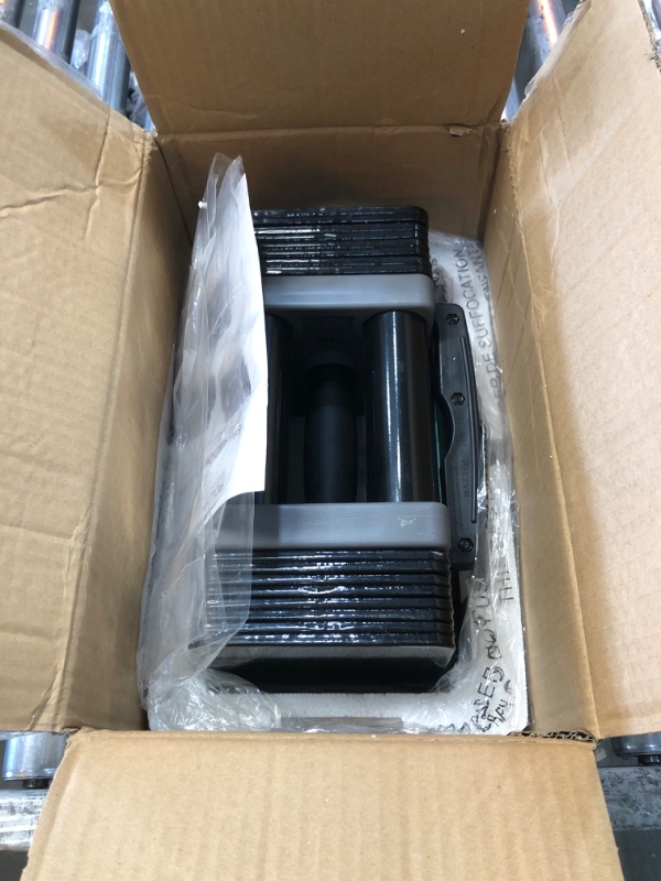 Photo 1 of ***Only One Dumbbell***PowerBlock Elite EXP Adjustable Dumbbells, Stage 1, 5-50 lb. Dumbbell, Durable Steel Build, Innovative Workout Equipment, All-in-One Dumbbell, Expandable with Expansion Kits