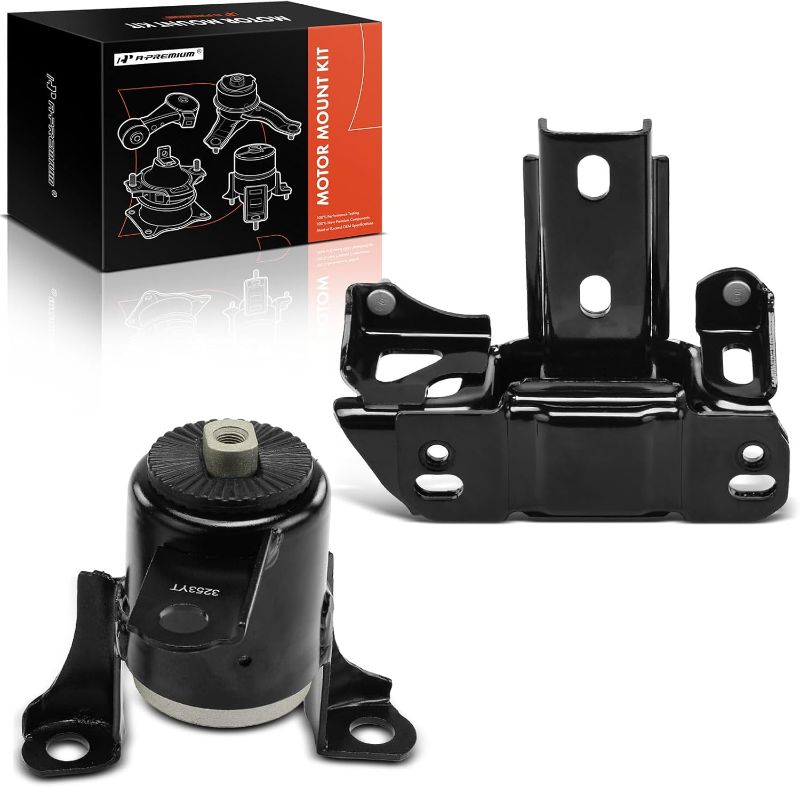 Photo 1 of A-Premium Engine Motor Mount and Transmission Mount Kit Compatible with Mazda 2 2011 2012 2013 2014 1.5L, Automatic Transmission, 2-PC Set, Replace# DR6239070C
