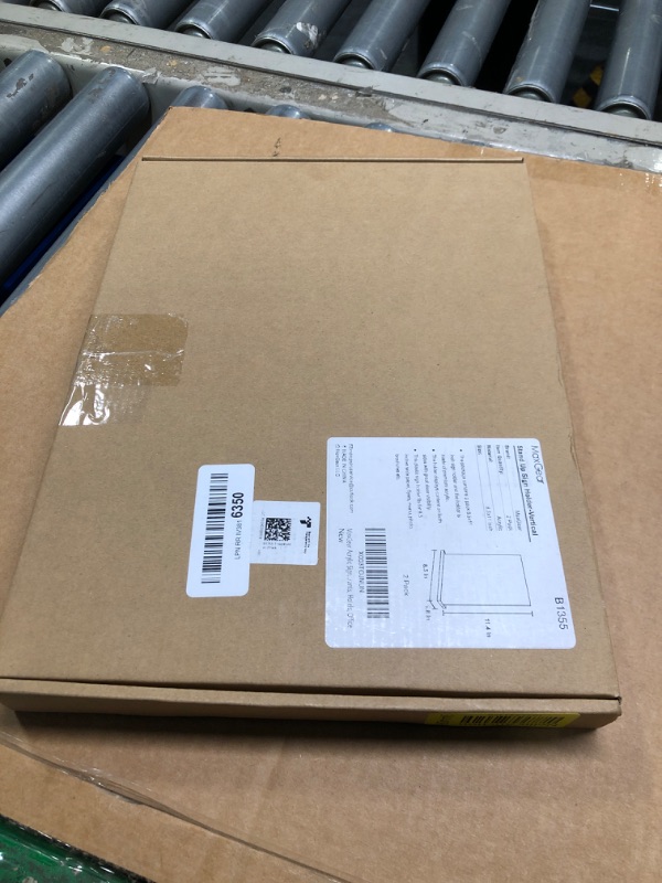 Photo 1 of MaxGear Acrylic Sign Holder 8.5x11 Inches 2 Pack, Double Sided Clear Display Stand Table Top Sign Paper Holder, Vertical Menu Flyer Holder, Plastic Sign Frame for Stores, Restaurants, Hotels, Office