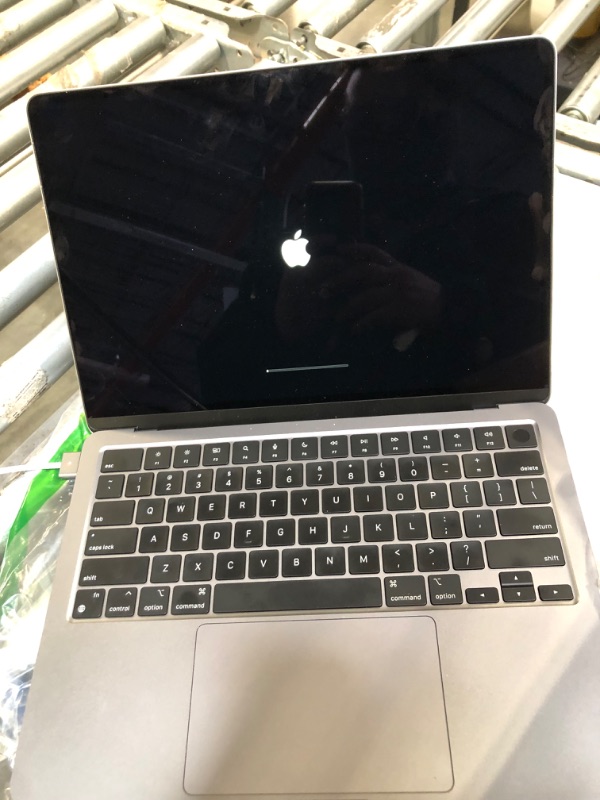 Photo 3 of Apple 2022 MacBook Air Laptop with M2 chip: Built for Apple Intelligence, 13.6-inch Liquid Retina Display, 8GB RAM, 256GB SSD Storage, Backlit Keyboard, 1080p FaceTime HD Camera; Space Gray 256GB Space Gray Without AppleCare+ (3 Years) ***laptop only***