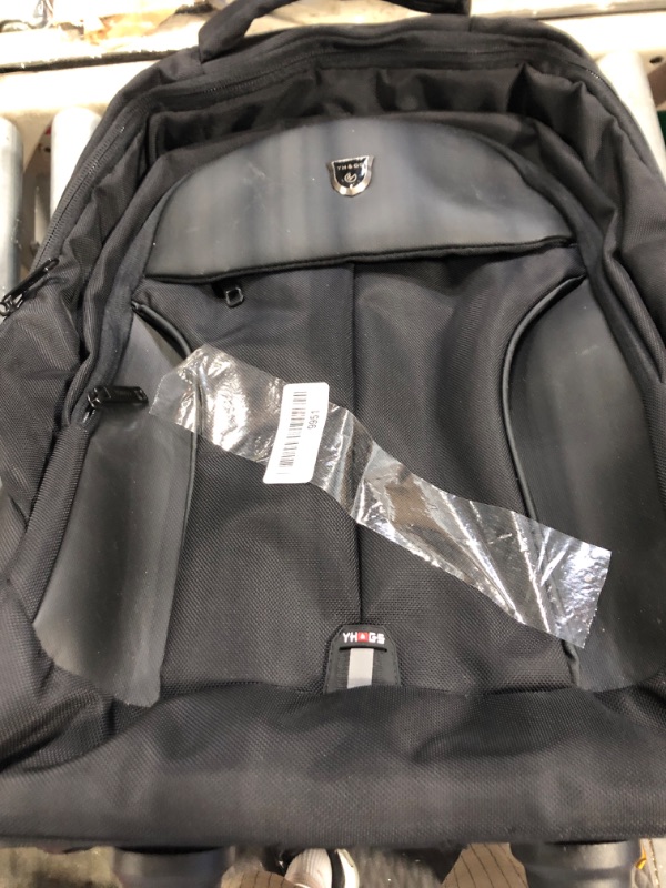 Photo 1 of GOTECH Rolling Backpack,Waterproof Backpack with Wheels for Business and Travel Commuter, Carry on Backpack with Laptop Compartment, Fit 17 Inch Laptop, Wheeled Backpack for Adults