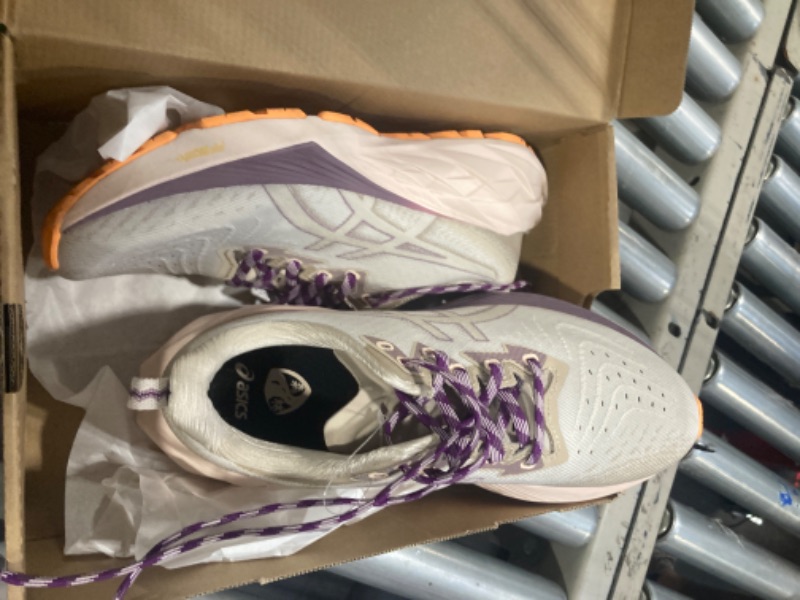 Photo 1 of ASICS Women's NOVABLAST 4 Trail Running Shoes, 9, Nature Bathing/Pearl Pink