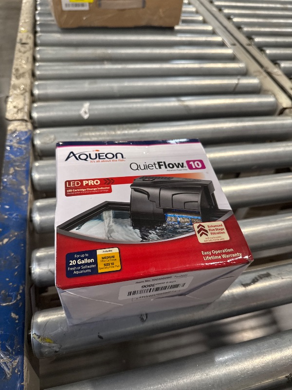 Photo 2 of Aqueon QuietFlow LED PRO Aquarium Power Filter