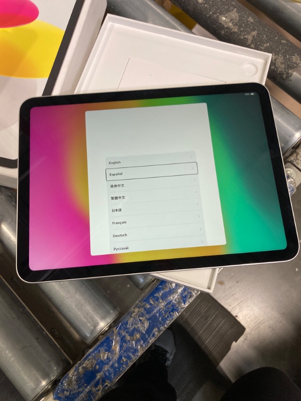 Photo 2 of ***USED****Apple iPad (10th Generation): with A14 Bionic chip, 10.9-inch Liquid Retina Display, 64GB, Wi-Fi 6, 12MP front/12MP Back Camera, Touch ID, All-Day Battery Life – Silver WiFi 64GB Silver without AppleCare+