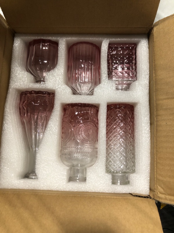 Photo 1 of 12pcs Glass  Vase Set