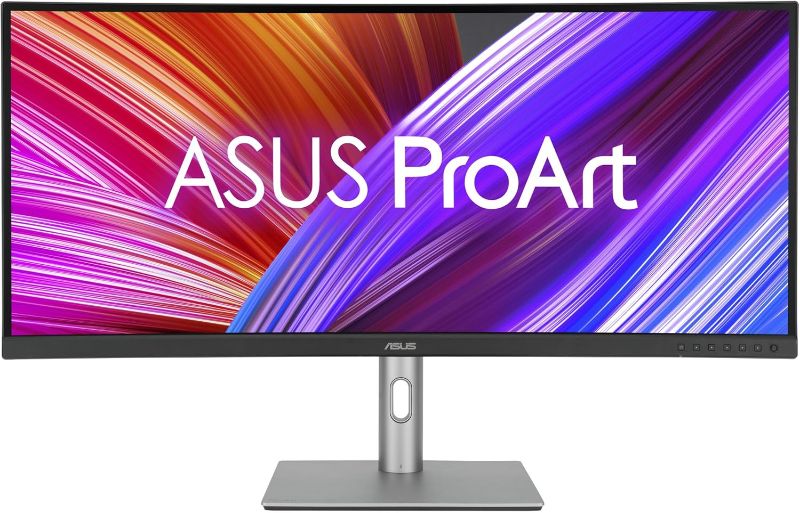 Photo 1 of ASUS ProArt Display 34” Ultrawide Curved Professional HDR Monitor (PA34VCNV) - IPS, 21:9 3440 x 1440, 3800R Curve, 100% sRGB/Rec709, ?E<2, Calman Verified, USB-C Docking PD 96W, RJ45,