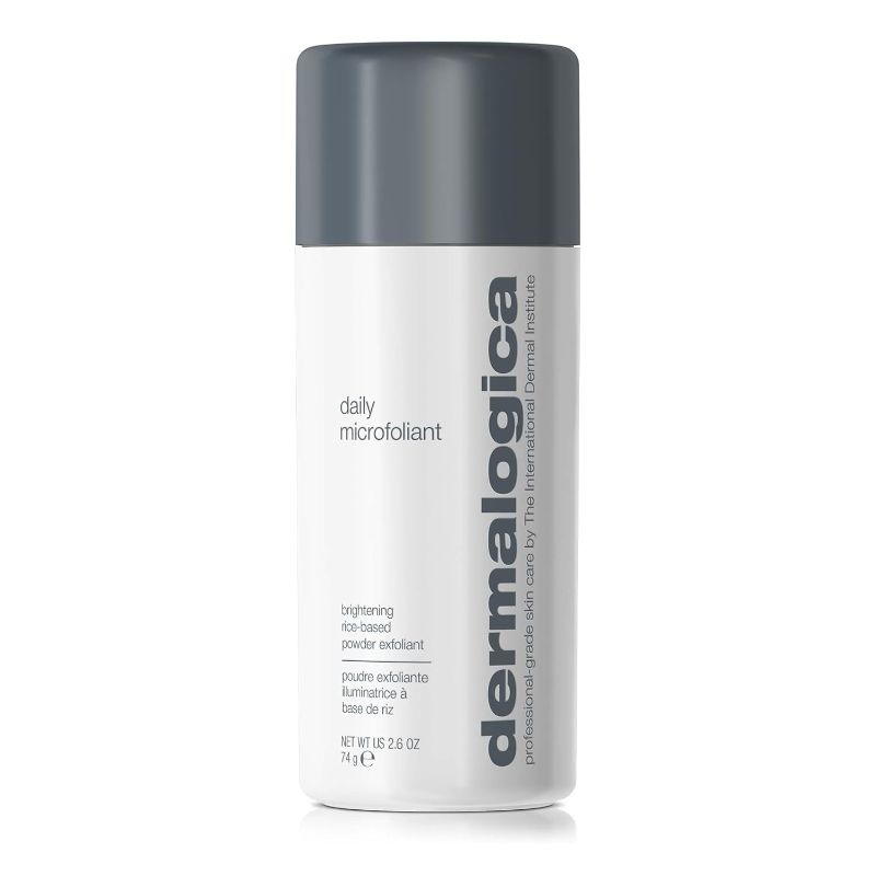 Photo 1 of Dermalogica Daily Microfoliant, Face Exfoliator Scrub Powder with Salicylic Acid and Papaya Enzyme, Achieve Brighter, Smoother Skin Daily