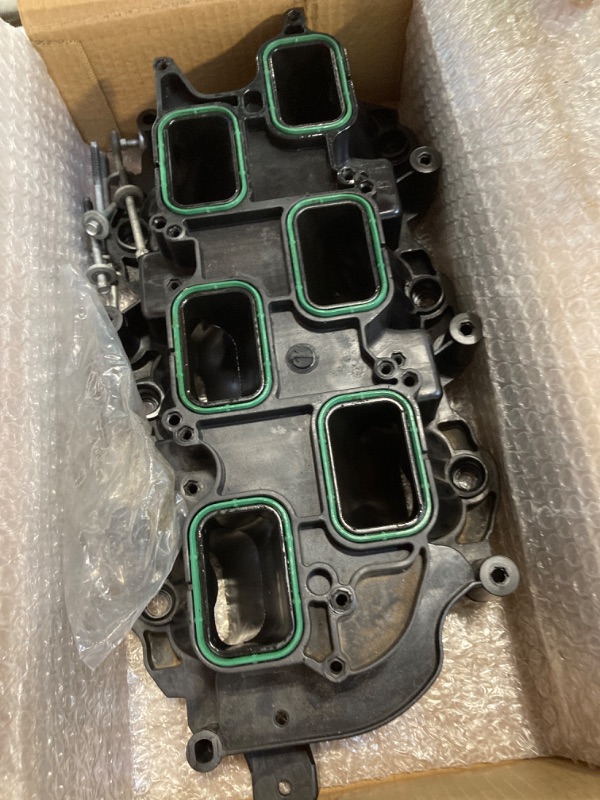 Photo 2 of ***VERY DIRTY AND USED*** MITZONE Intake Manifold with Gasket Compatible with 2011-2018 Jeep Dodge RAM Chevy 3.6L V6 Vehicles Grand Cherokee Wrangler Journey Grand Caravan Town Country Replace 05184199AF