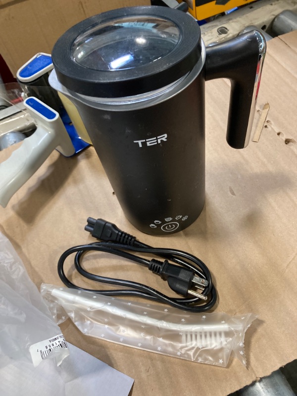 Photo 1 of ***DIRTY*** Electric Milk Frother and Steamer - 17oz/500ml Hot and Cold Foam Maker - 4-in-1 Automatic Coffee Frother - Perfect for Hot Chocolate, Lattes, Cappuccinos, and Macchiatos