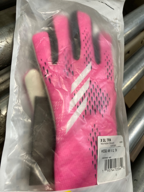 Photo 3 of adidas Unisex-Adult X Training Goalie Gloves, Team Shock Pink/White/Black, 8