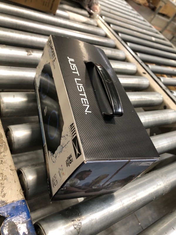 Photo 1 of Altec Lansing LifeJacket 3 - Waterproof Bluetooth Speaker, Wireless & Portable Speaker for Travel & Outdoor Use, 30 Hour Playtime & 50 Foot Range, Black