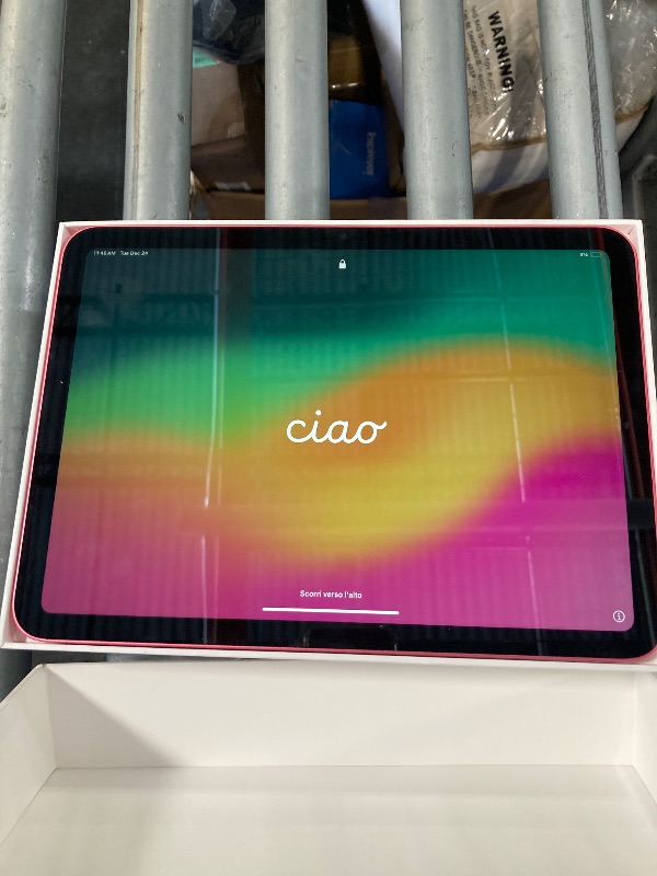 Photo 3 of ***Locked, requires MacBook to reset***Apple iPad (10th Generation): with A14 Bionic chip, 10.9-inch Liquid Retina Display, 64GB, Wi-Fi 6, 12MP front/12MP Back Camera, Touch ID, All-Day Battery Life – Pink