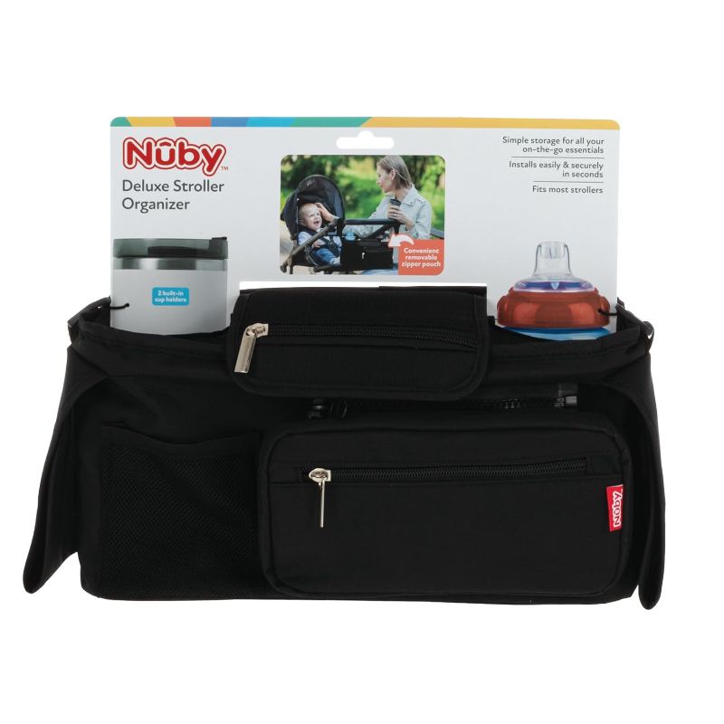 Photo 2 of 
Nuby Deluxe Stroller Organizer with Removeable Pouch