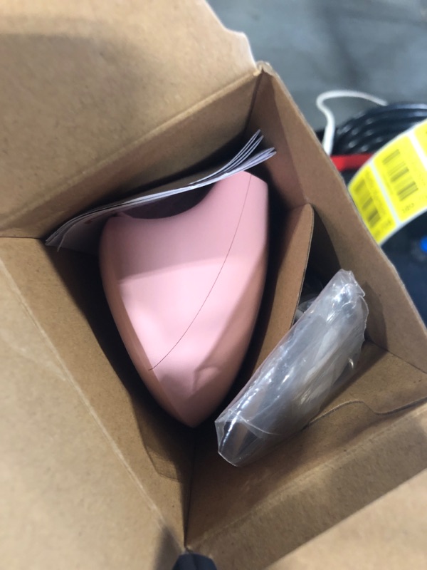 Photo 1 of MEETION Pink Wireless Mouse, Ergonomic Mouse, Bluetooth Vertical Rechargeable Mice, 4 Adjustable DPI 800-2400, Bluetooth 5.2+5.2+USB Mouse for Windows/Mac, for Laptop/PC/Desktop/Computer/iPad