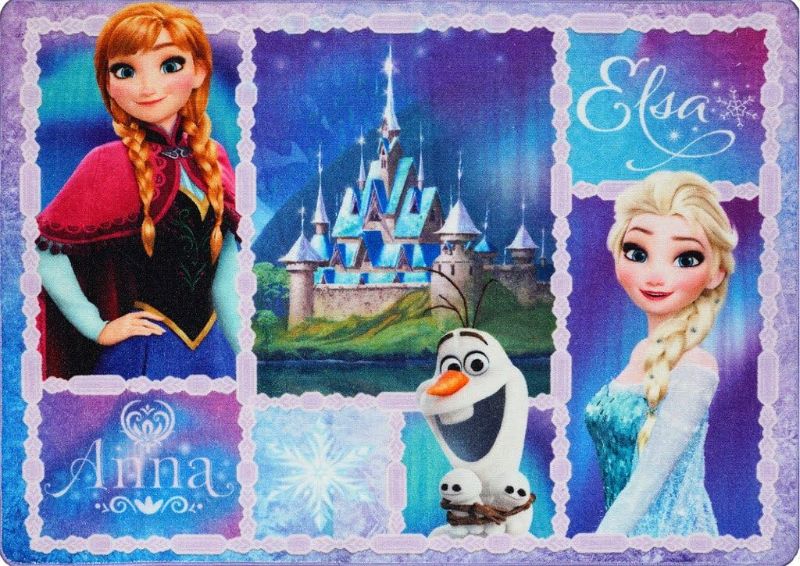 Photo 1 of 
Gertmenian Kids Playroom & Game Room Carpet | Disney Frozen Olaf & Anna Childrens Rug | Kids Novelty Home Decor, Perfect Area Rug for Boys & Girls Playroom, Bedroom | 5x7 Standard, Blue, 46907