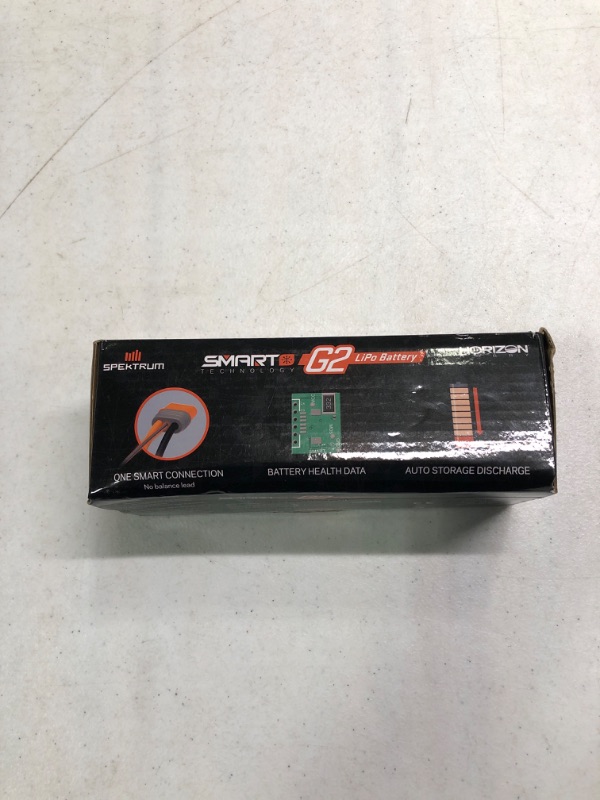 Photo 1 of Spektrum 7.4V 5000mAh 2S 30C Smart LiPo G2 Hard Case: IC3, SPMX52S30H3