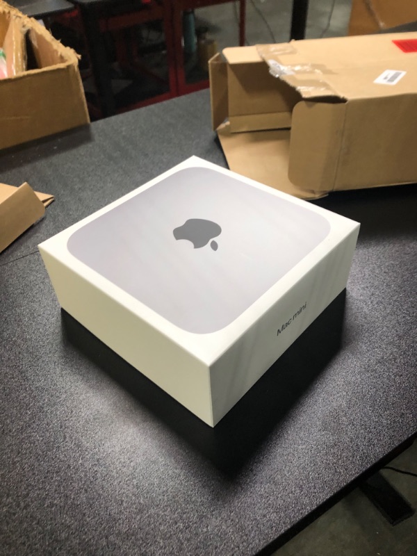 Photo 4 of Apple 2023 Mac Mini Desktop Computer with Apple M2 chip with 8?core CPU and 10?core GPU, 8GB Unified Memory, 256GB SSD Storage, Gigabit Ethernet. Works with iPhone/iPad