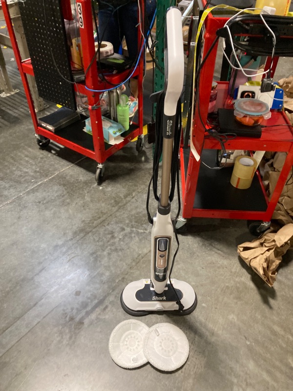 Photo 2 of ***USED****Shark Steam and Scrub with Steam Blaster Technology All-in-One Hard Floor Steam Mop with 3 Steam Modes and LED Headlights S8201