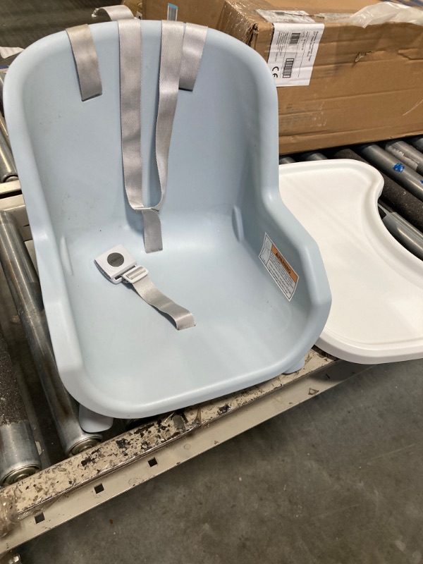 Photo 3 of ***USED***DIRTY***Chicco Zest 4-in-1 Folding High Chair, Feeding Chair, Toddler Chair and Youth Stool, Multi-Use Easy Clean High Chair | Capri/Blue