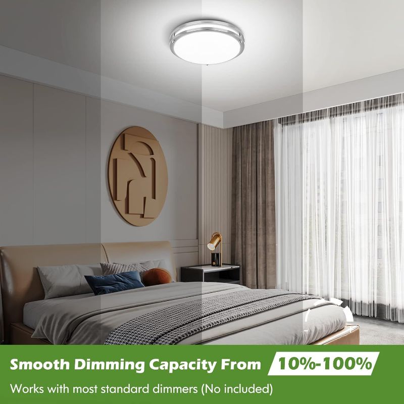 Photo 1 of 1-Pc 36W LED Ceiling Light Fixture (450W Equiv)