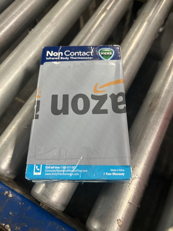 Photo 1 of Vicks Non-Contact Infrared Thermometer for Forehead, Food and Bath – Touchless Thermometer for Adults, Babies, Toddlers and Kids – Fast, Reliable, and Clinically Proven Accuracy