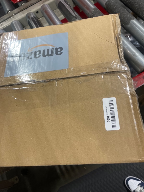 Photo 1 of eletecpro 12x12 Picture Frames Set of 9, Classic Gallery Wall Frame Set Displays 8x8 Photo with Mat or 12x12 No Mat, Square Picture Frames Collage Wall Decor, White Home Decor for Hanging