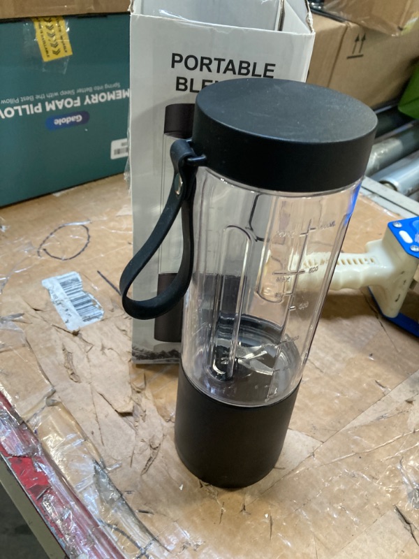 Photo 3 of 2024 [Upgrade] Portable Blender, Blender for Shakes and Smoothies, Personal Blender, 4500mAh battery operated blender,20OZ cups with 10 Blades for Kitchen, Traveling